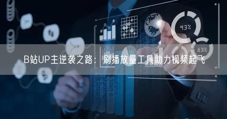 B站UP主逆袭之路：刷播放量工具助力视频起飞